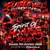 Spirit Of House + Sublevel Grooves #19 (Radio Podcast) by RAY VOX