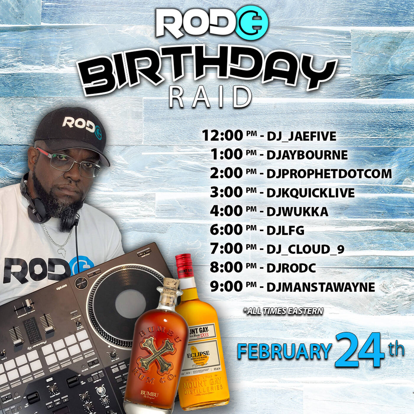 RODCBIRTHDAYRAIDTRAINHosted By @ms_honda_g 3-4PMEST‼️ | @djkquicklive IN THE MIX (Feb 24, 2024) episode artwork