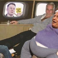 Deep Cabin #81 esxcape from the esZSptein island/Morits' dillemma by Pujd