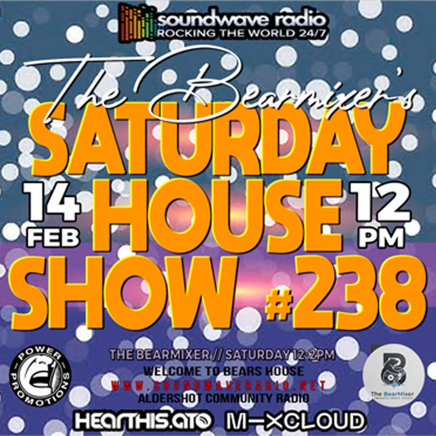 Soundwave Radio Saturday House Show #238 - 14th February 2026