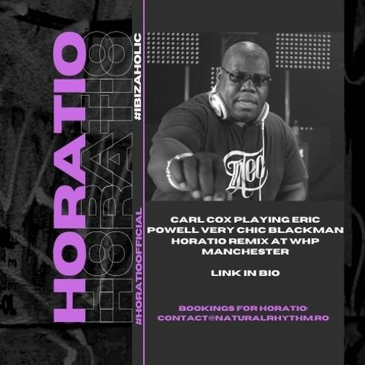 CARL COX PLAYING ERIC POWELL VERY CHIC BLACKMAN HORATIO REMIX  AT WHP MANCHESTER episode artwork