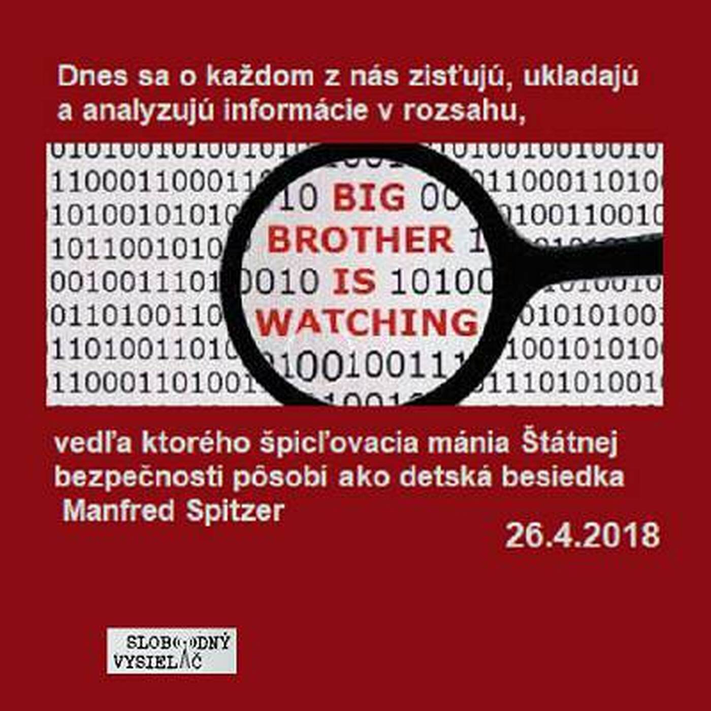 Opony 212 - 2018-04-26 Digitalizovaný svet a strata súkromia... episode artwork