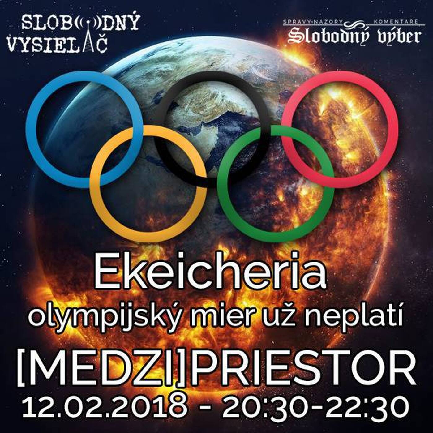 Medzipriestor 109 - 2018-02-12 Ekeicheria – olympijský mier už neplatí episode artwork