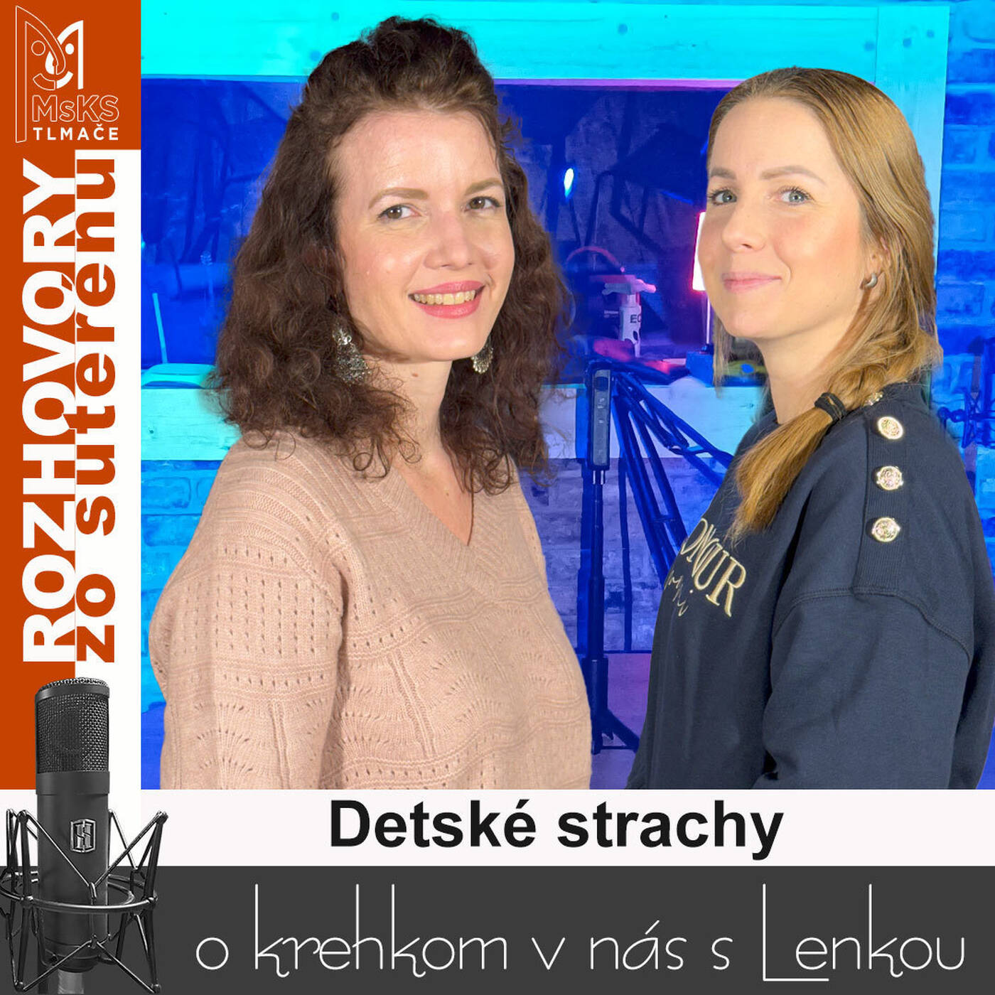 Rozhovory zo suterénu 28 - Detské strachy (Lucia Kúdelová, Lenka Valentíniová) episode artwork