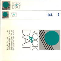 Christophe Laurent anime Rock en DAT (K7) by Fan de funk, l'émission à collectionner ! (DJ ERIC NC)