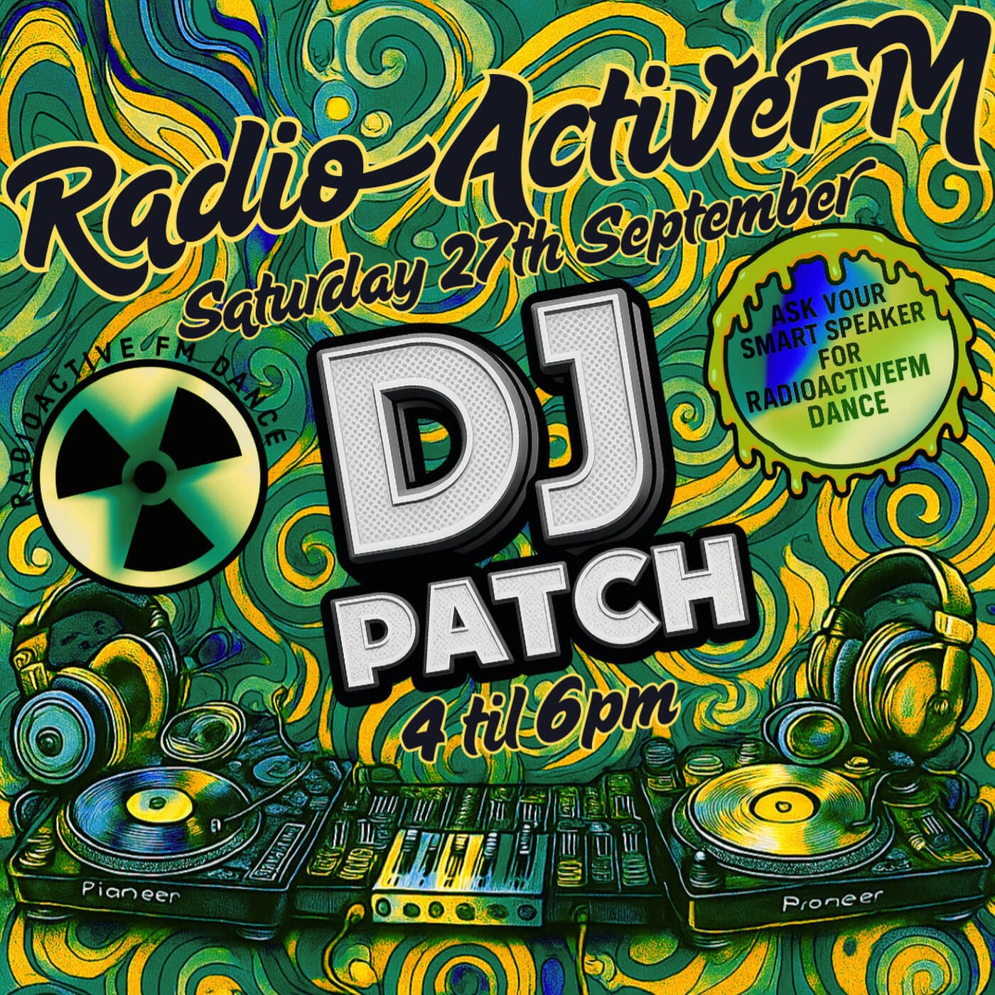 DjPatch - RadioActiveFM - 27th September 2025 episode artwork