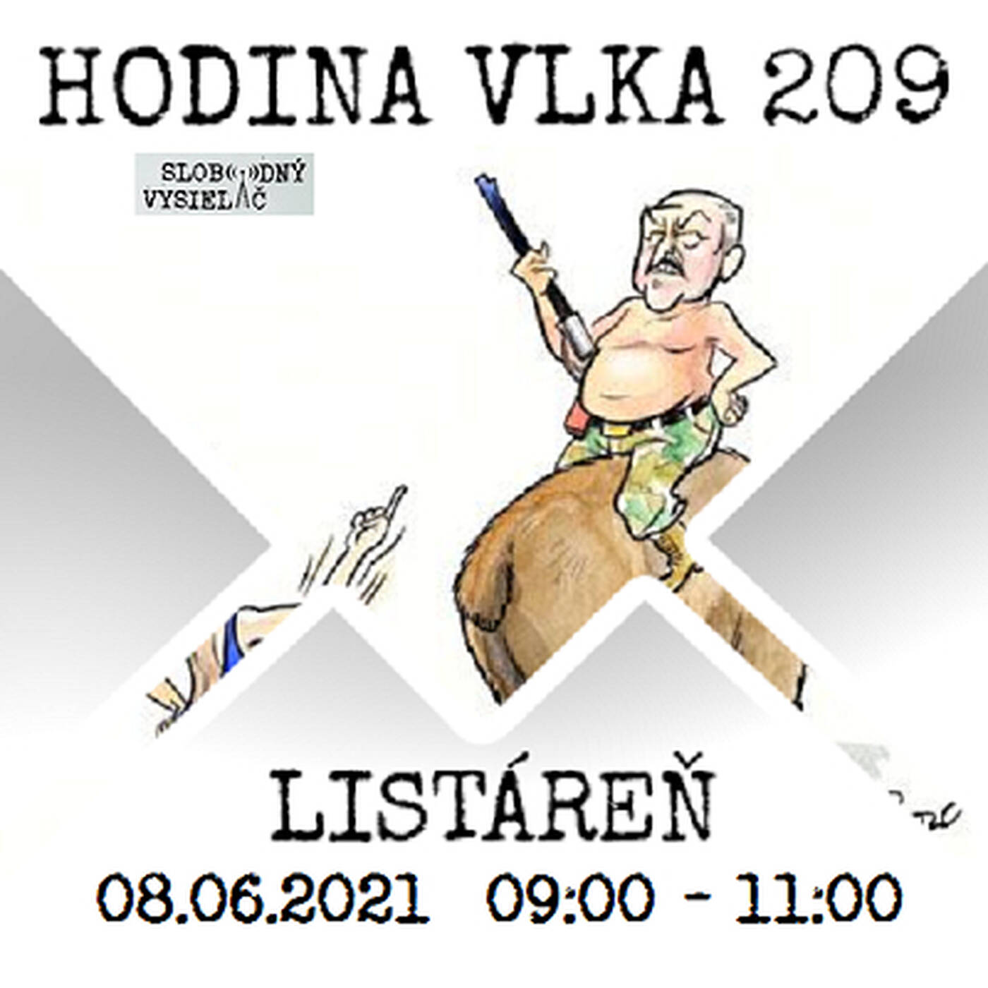 Hodina Vlka 209 - 2021-06-08 listáreň episode artwork