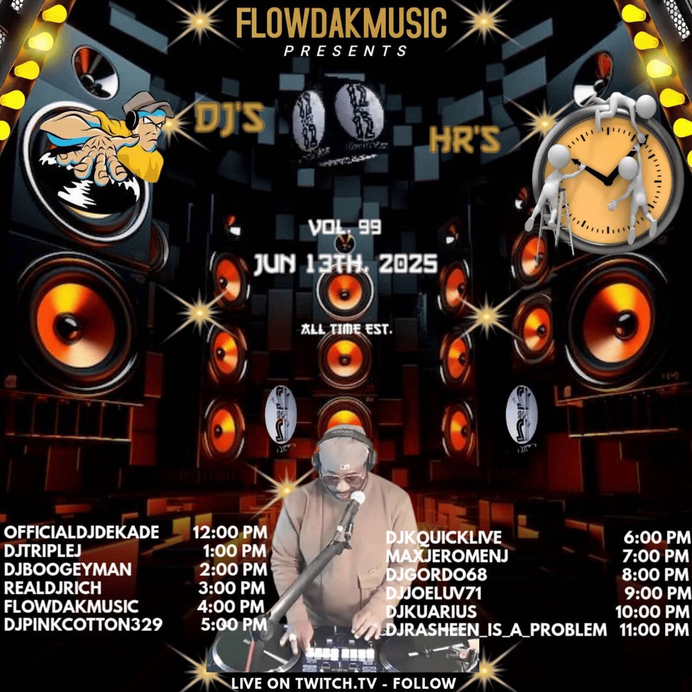 12FOR1212DJsFOR12HRSRAID️TRAINVL99Powered By @flowdakmusic 6-7PMEST‼️(JUNE 13, 2025) episode artwork