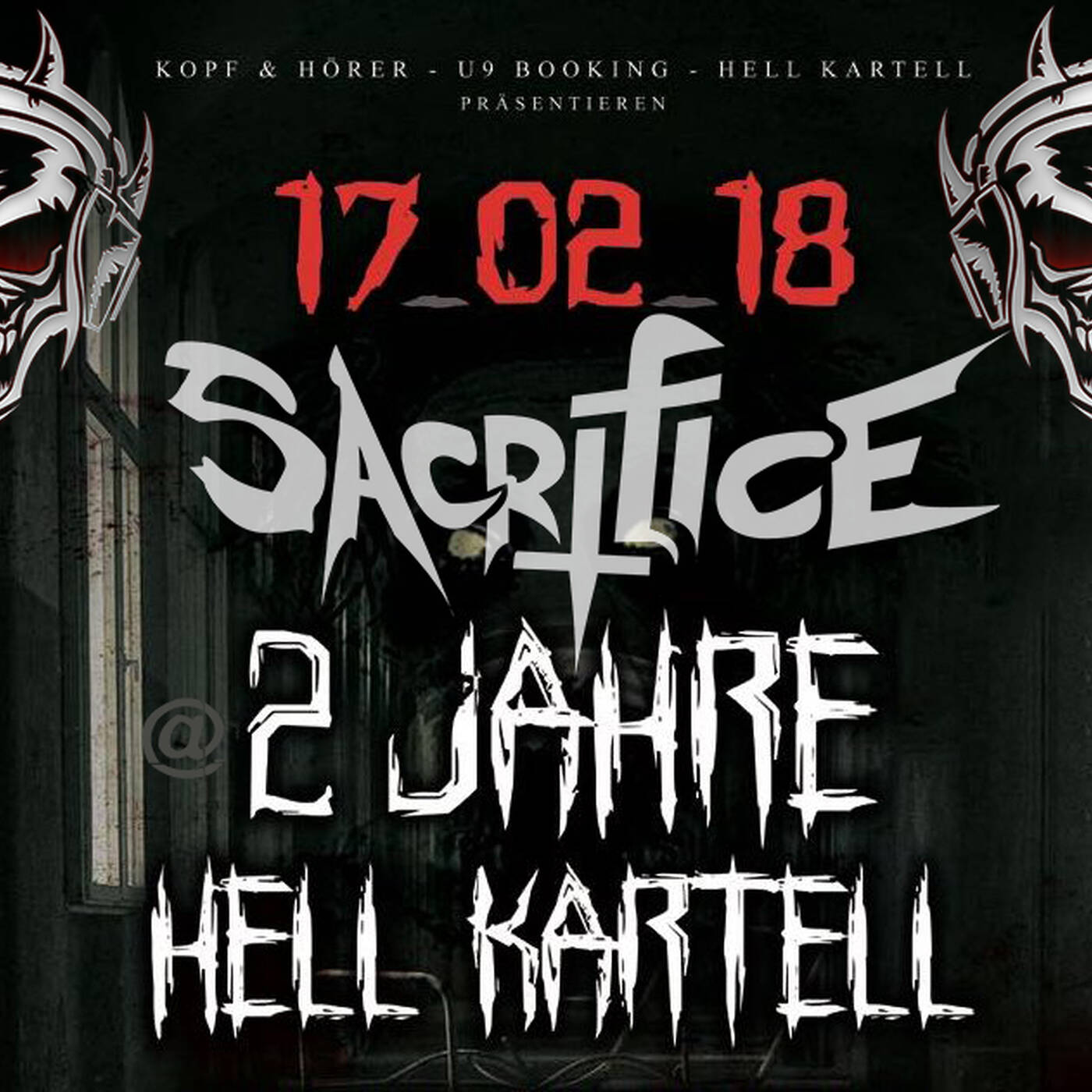 DJ Sacrifice @ 2 Jahre Hell Kartell 17.02.2018 Glashaus Worbis