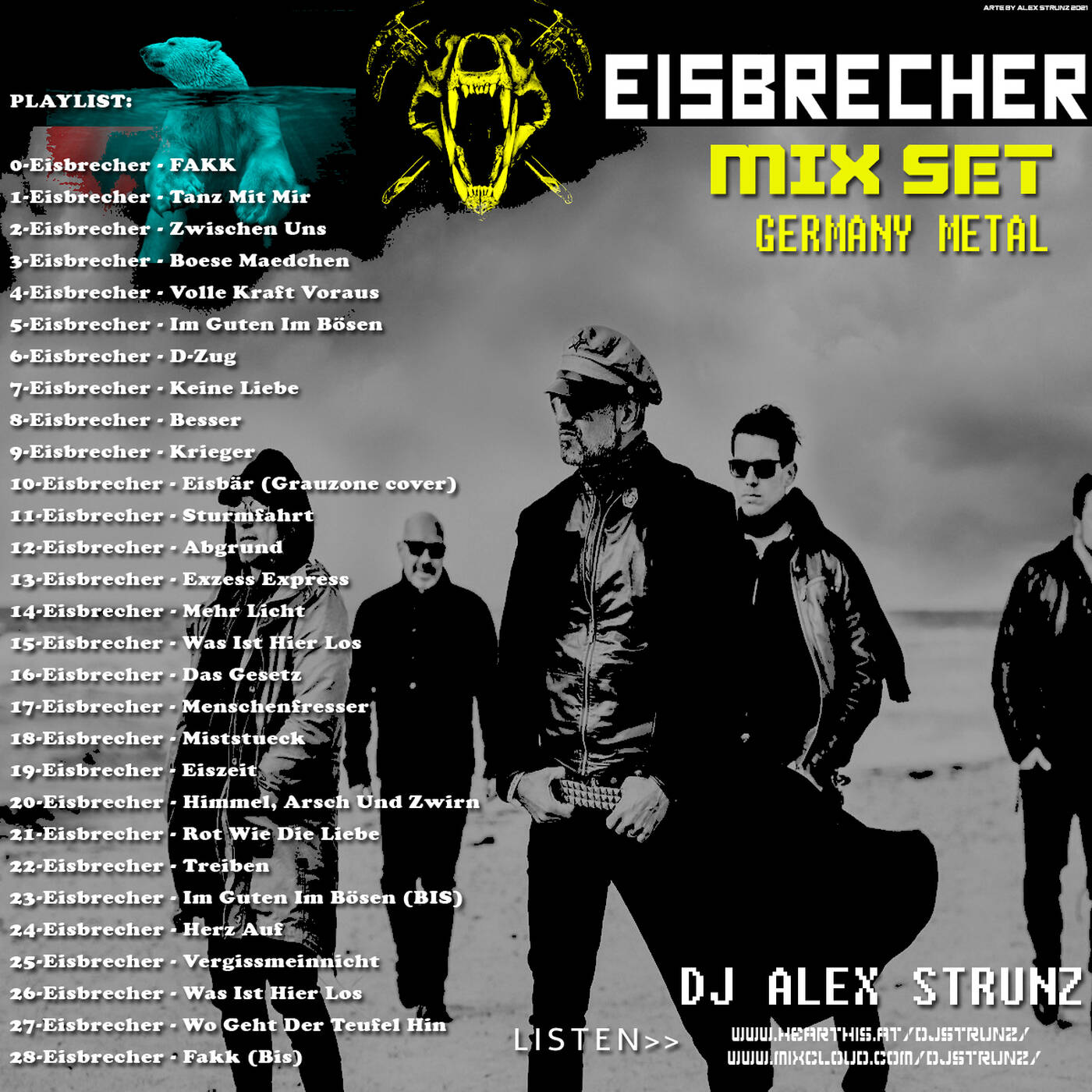 EISBRECHER TRIBUTE MIX - GERMANY METAL - BY DJ ALEX STRUNZ - 13-03-2021 episode artwork