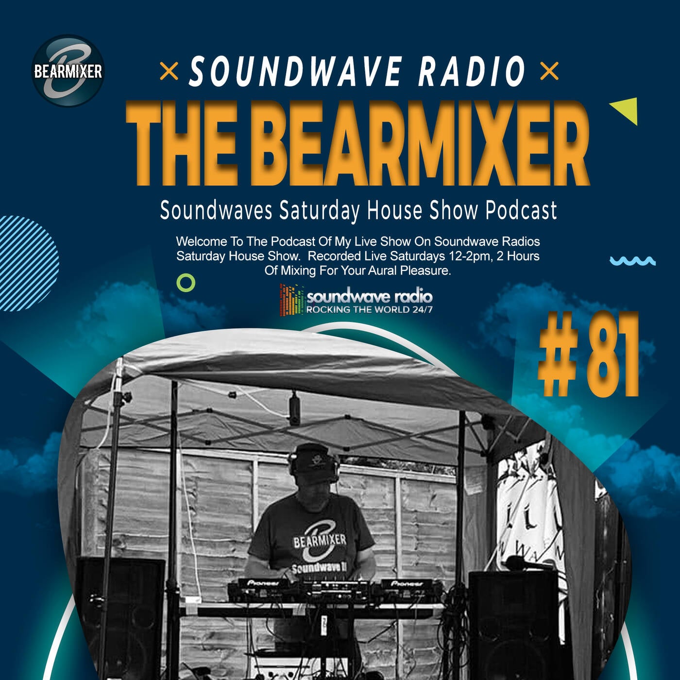 Live On Air, Soundwave Radio 'House Show #81' 21st January 2023 - The BearMixer episode artwork