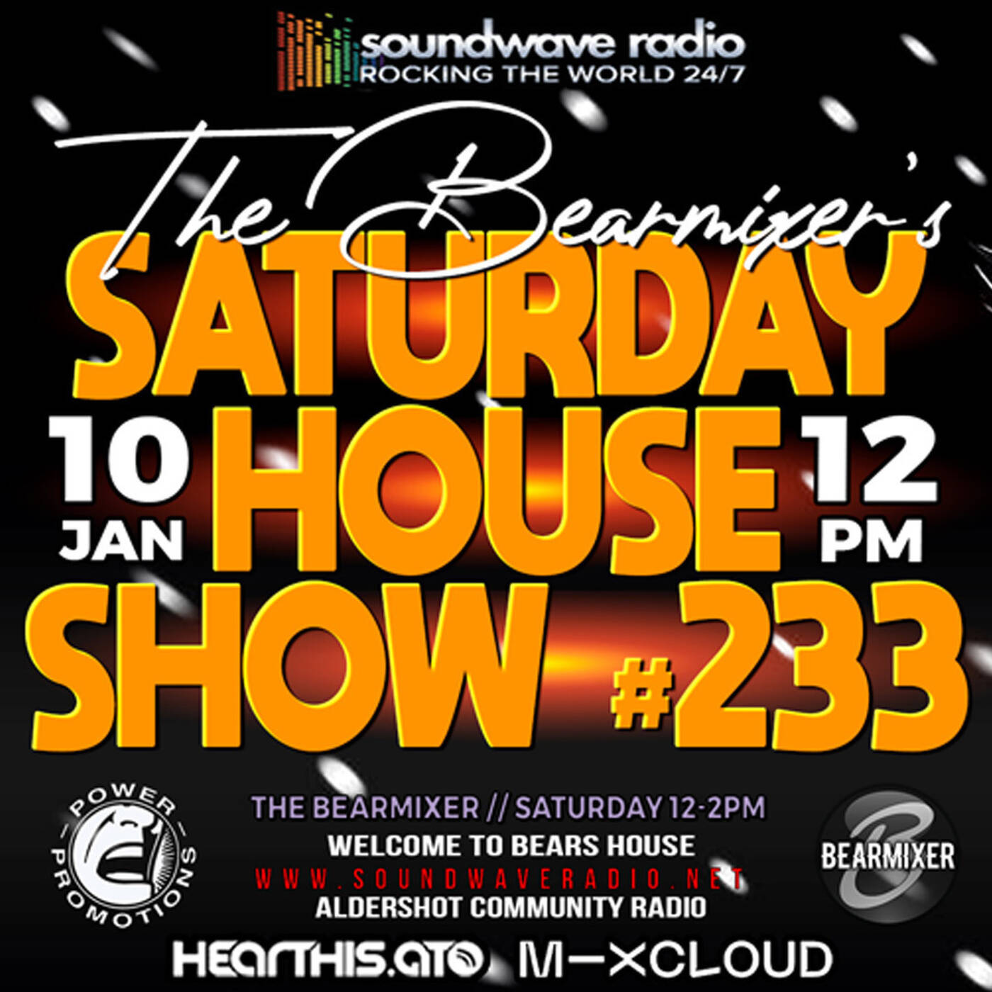 Soundwave Radio Saturday House Show #233 - 10th January 2026 episode artwork