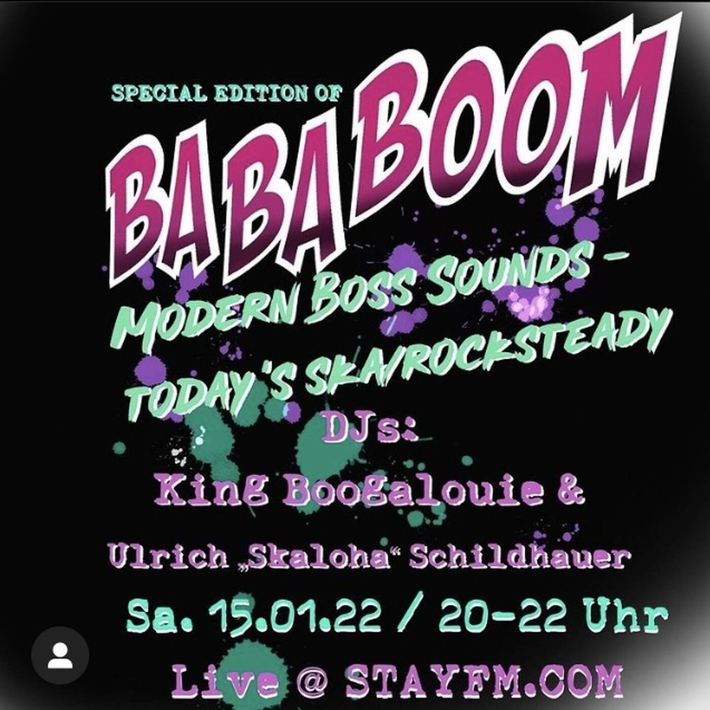 ba ba boom 16 - ulrich "skaloha" schildhauer & king boogalouie - 15.01.22 episode artwork