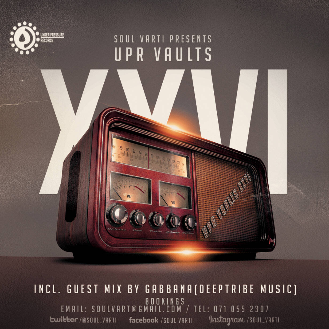 Soul Varti Presents: UPR Vaults Vol. 26 (SIDE A) [Guest Mix By Gabbana] episode artwork