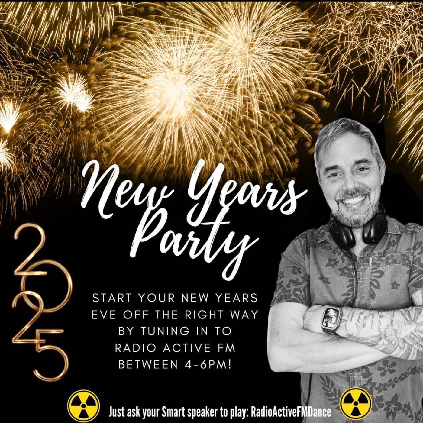 RUSSELL J NYE PARTY MIX RadioActive FM. 31/12/24. Getting you in the mood for NYE !!!!! episode artwork