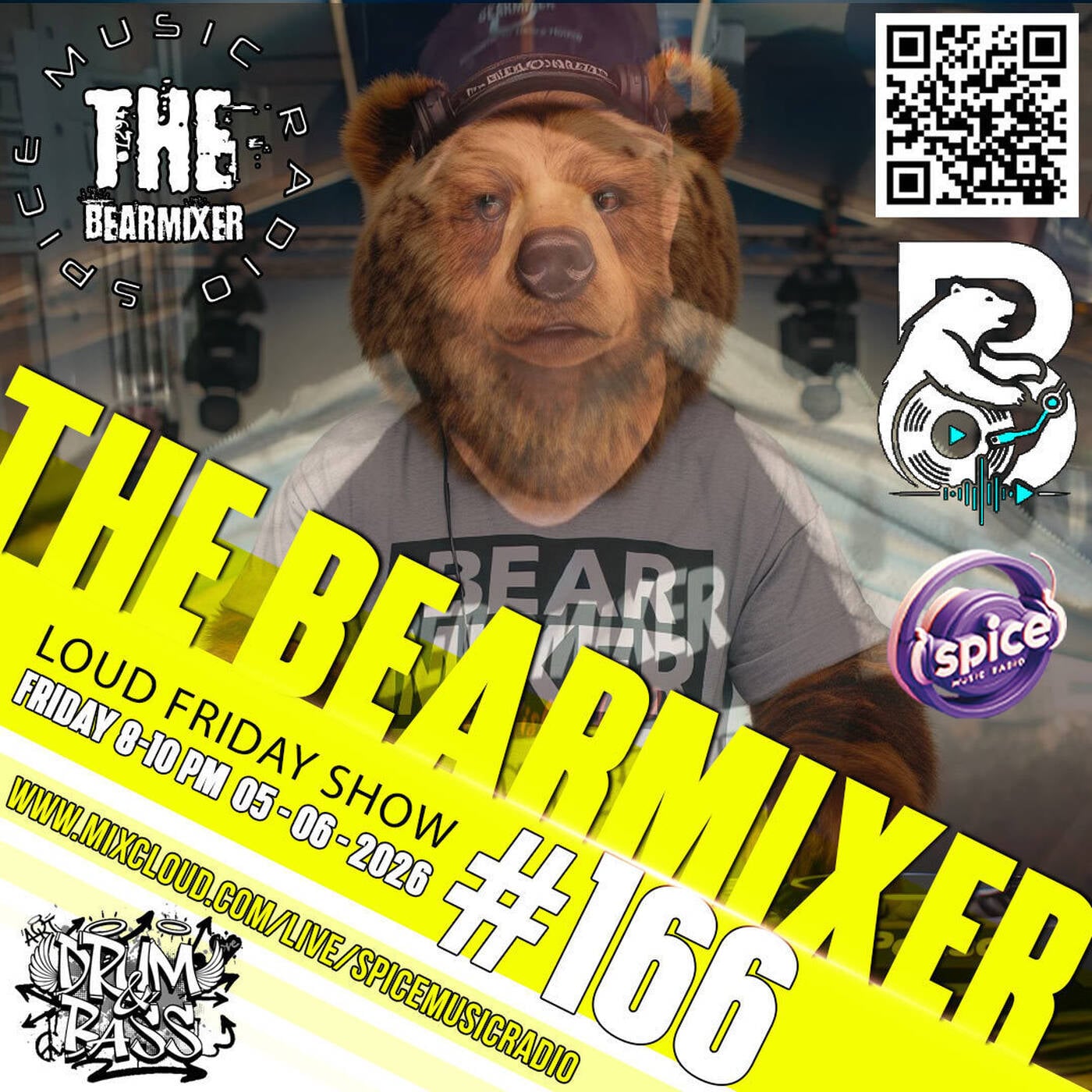 Live On Air Spice Music Radio "Loud Friday #166" 5th June 2026 episode artwork
