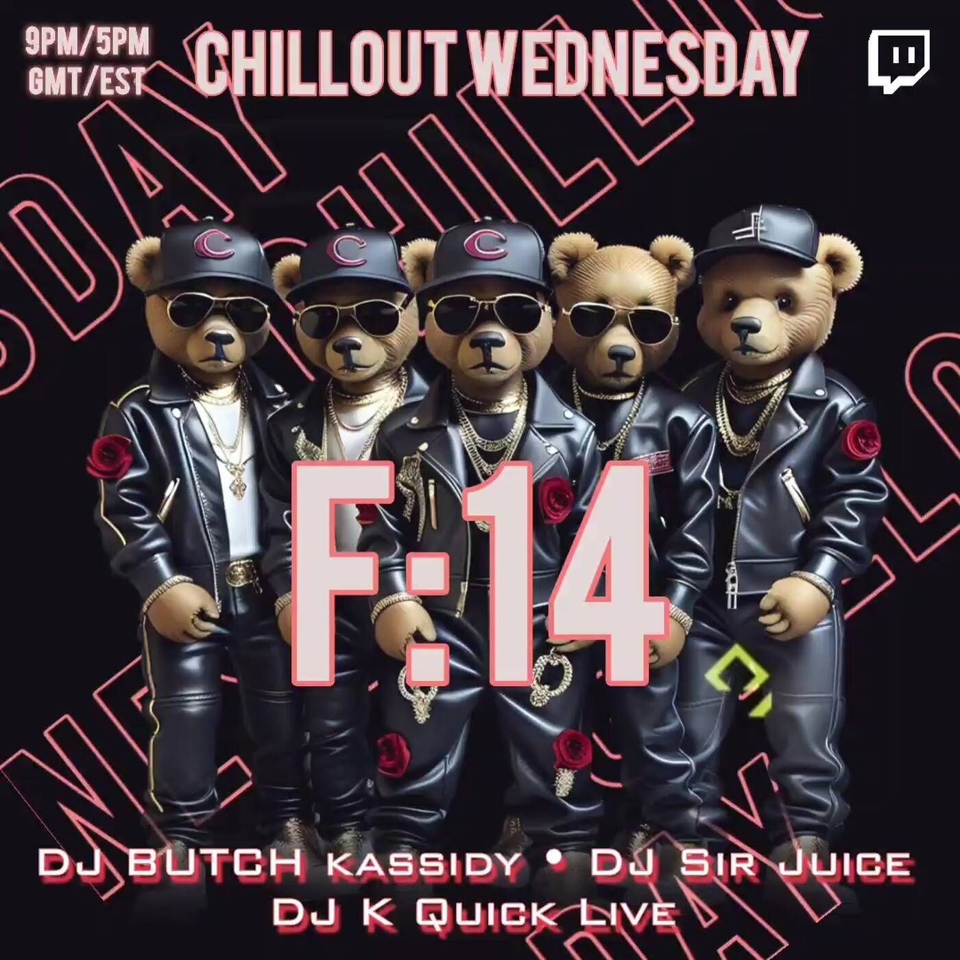 CHILLOUTWEDNESDAYRAIDTRAINHosted By @djslipa 7-8PMEST‼️ |  @djkquicklive IN THE MIX (Feb 21, 2024) episode artwork