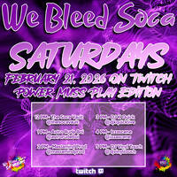 The Soca Vault - We Bleed Soca Saturdays - Power Muss Play Edition - Feb 21, 2026 by The Soca Vault