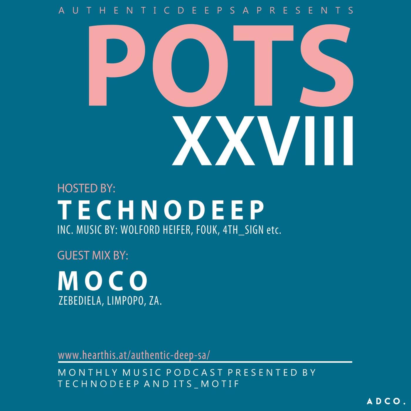 Portraits Of The Soul - XXVIII (Guest Mix by Moco) episode artwork