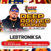 Deep Rooted Sounds 34 Mixed By Lebtronik SA by Deep Rooted Sounds