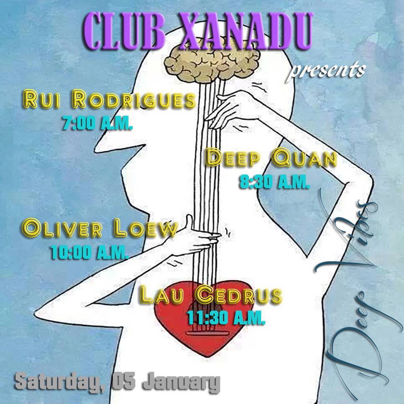 Oliver Loew @ Club Xanadu - Deep In Sense Session 05.01.2019 episode artwork