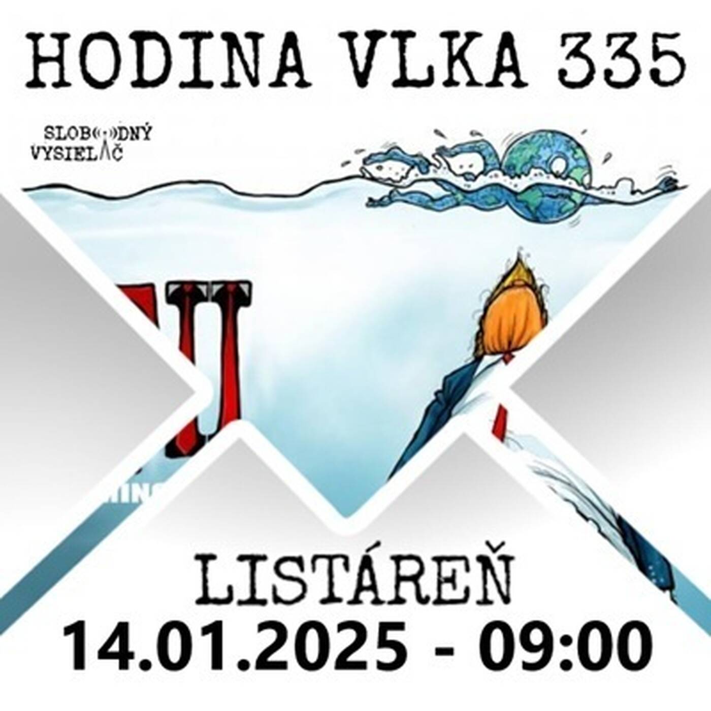 Hodina vlka 335 - 2025-01-14 listáreň episode artwork