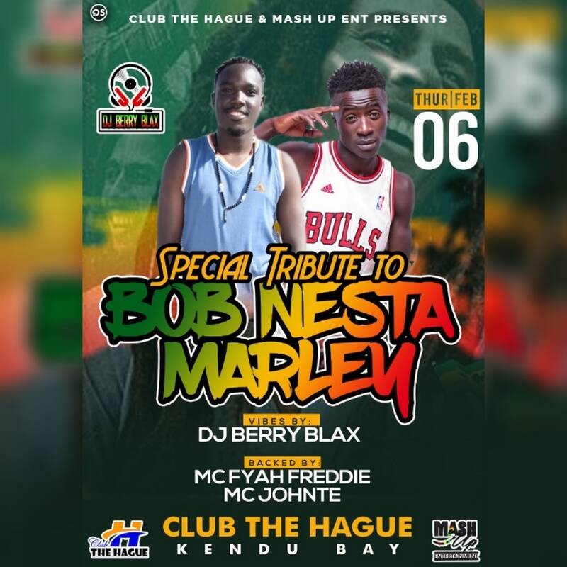 DJ BERRY BLAX FT FYAH FREDDIE BOB'S 75TH BIRTHDAY MIXTAPE