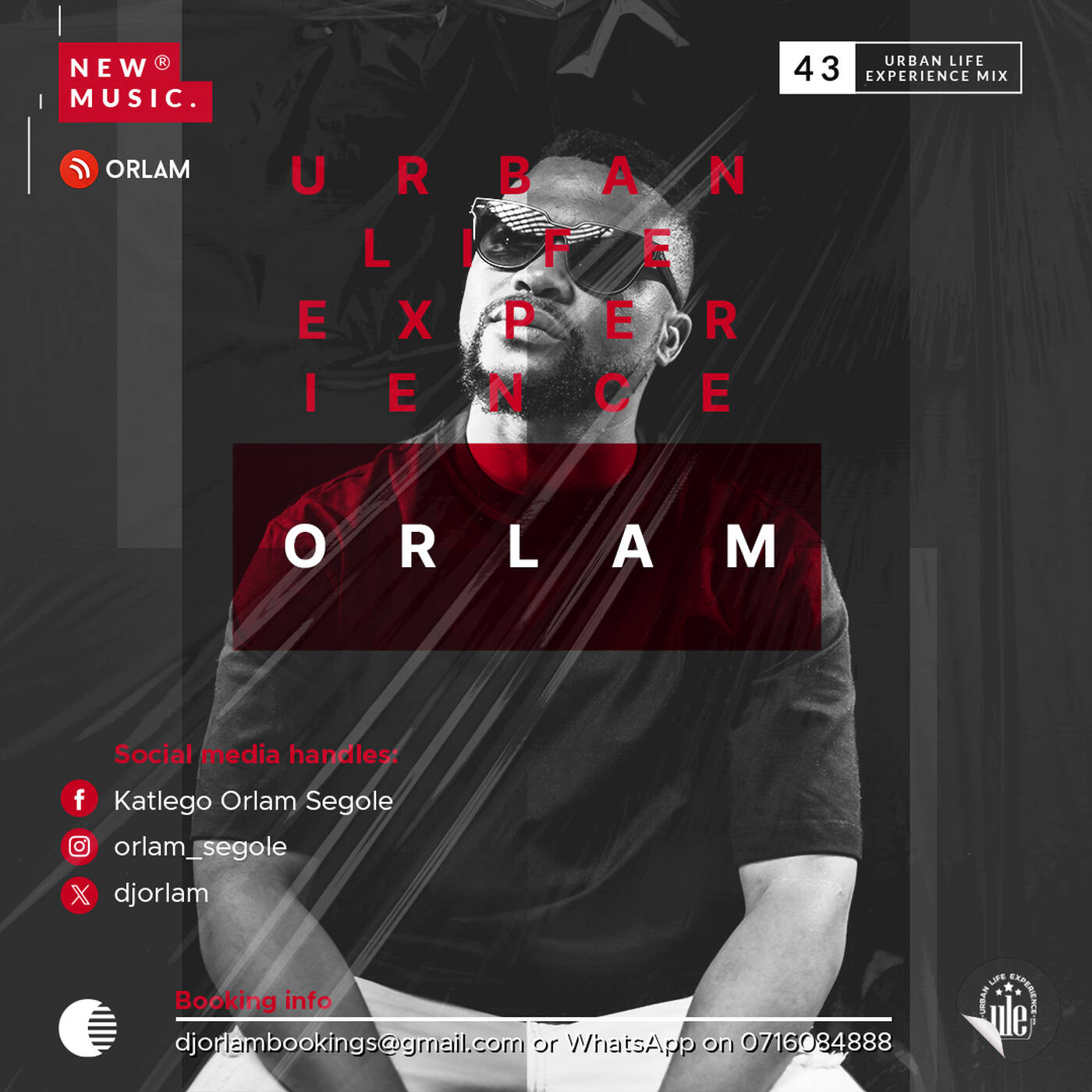ORLAM-URBAN LIFE EXPERIENCE MIX 43 episode artwork