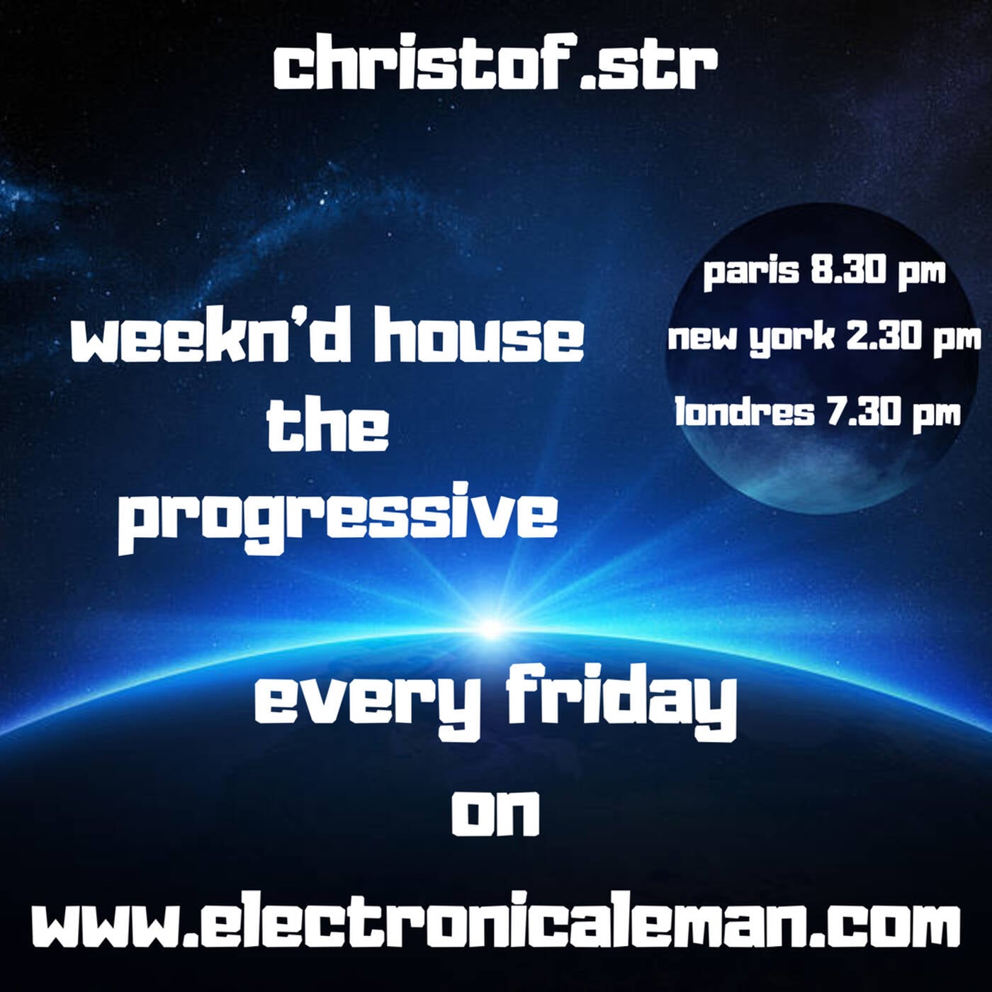 weenkn'd house the progressive #19 www.electronicaleman.com 26/10/18 episode artwork