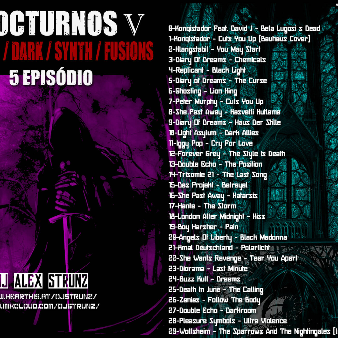 Dj Alex Strunz @ NOCTURNOS V - GOTHIC-DARK-SYNTH-FUSIONS - 05-12-2019 episode artwork