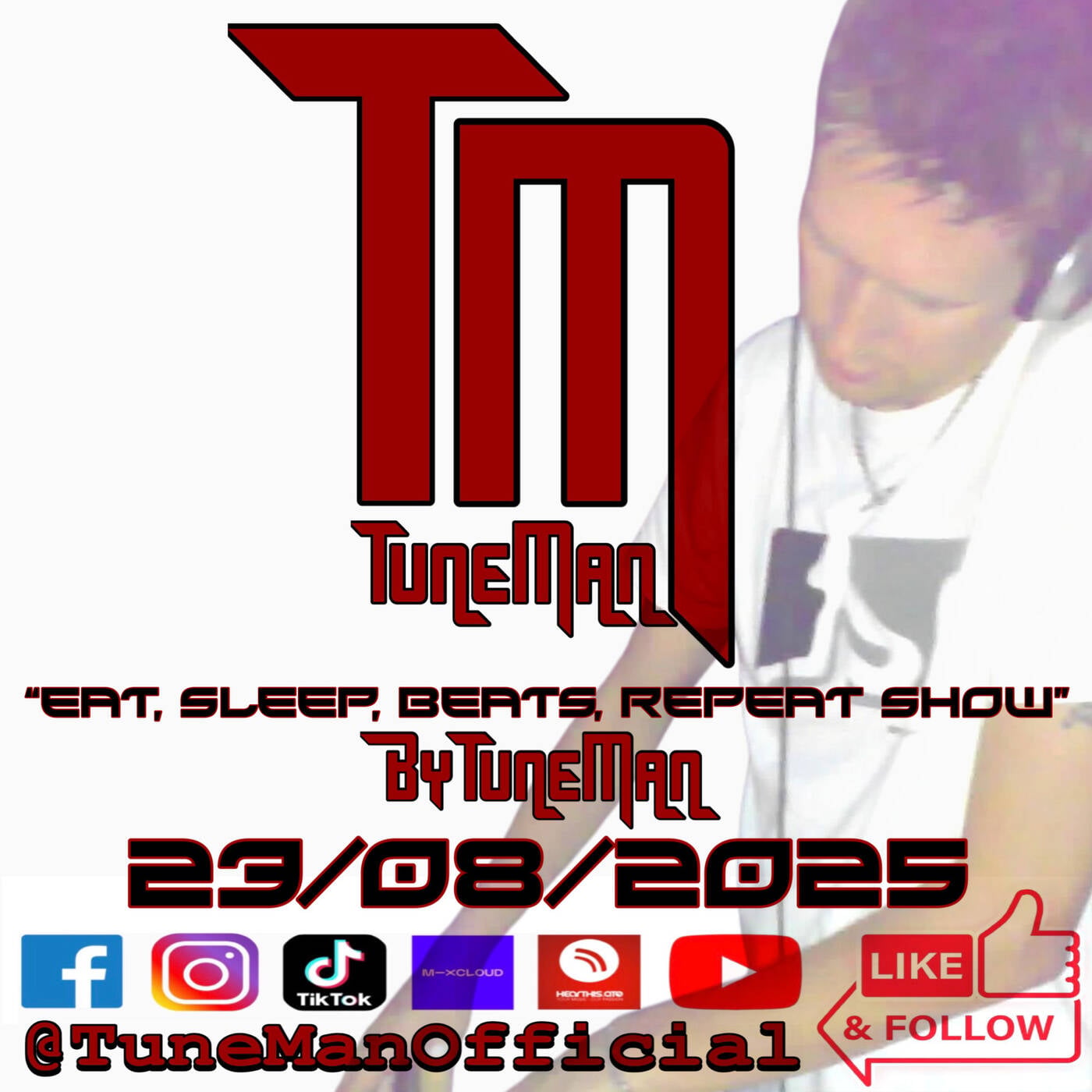 TuneMan presents "Eat Sleep, Beats, Repeat" - Recorded live by TuneMan Official 23/08/2025 episode artwork