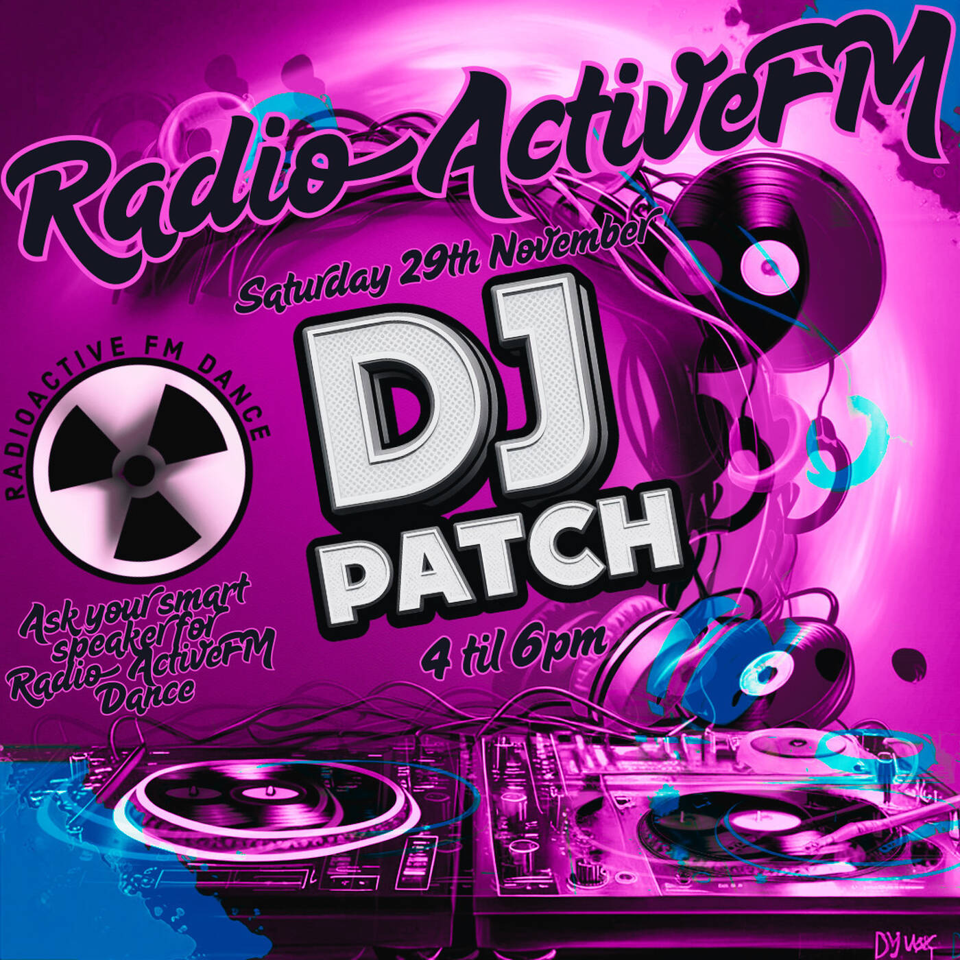 DjPatch - RadioActiveFM - 29th November 2025 episode artwork