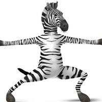 Zebra Ha - Ed Douma by Ed Douma aka Dhamas
