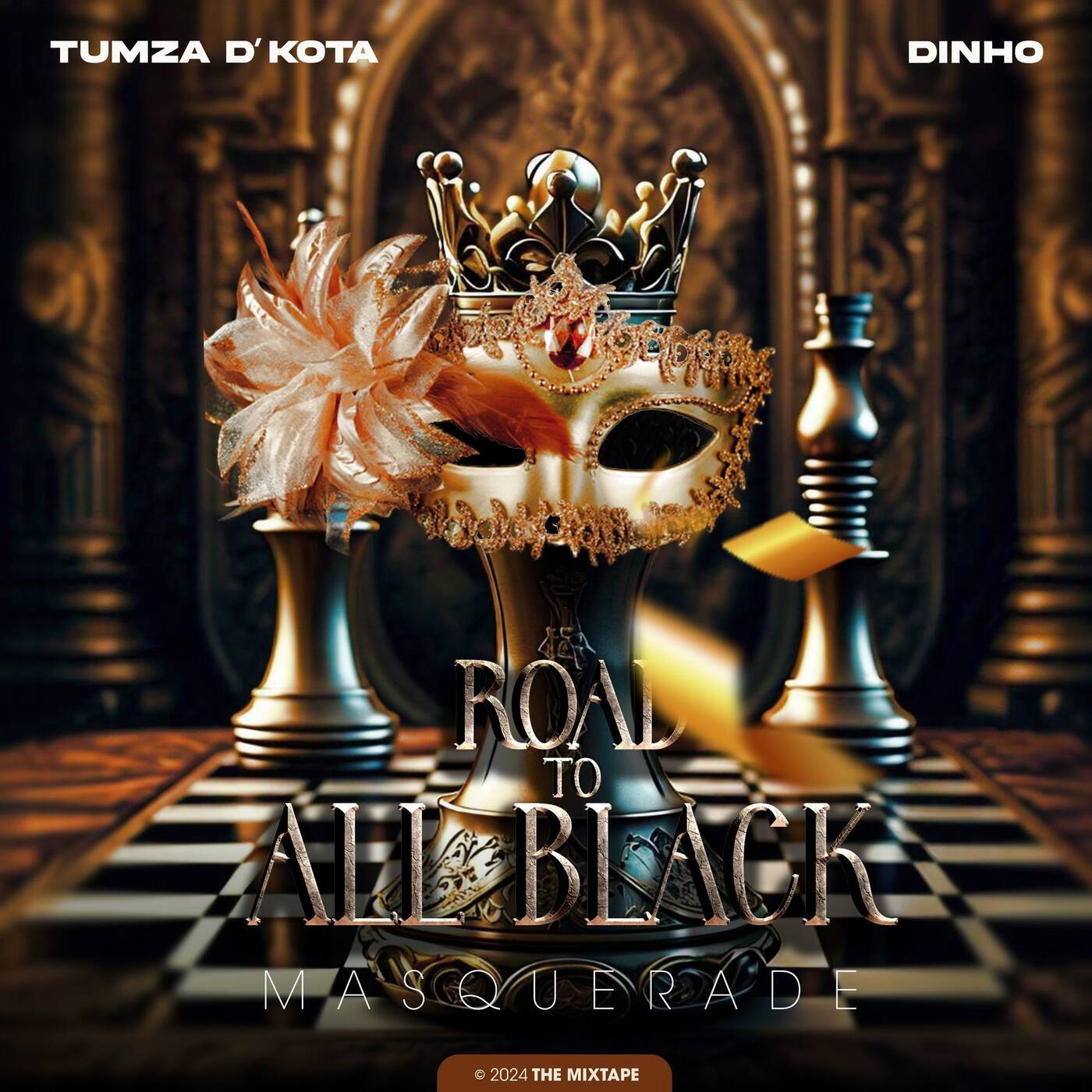 ALL BLACK MASQUERADE MIX 2k24
