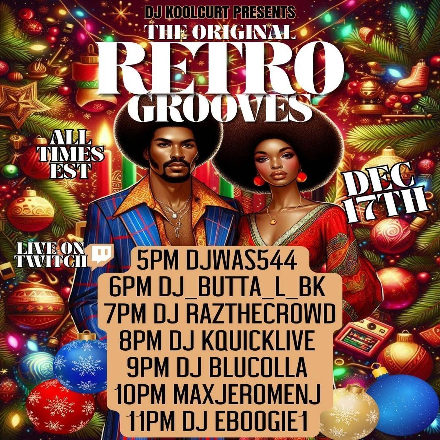THEORIGINAL‍RETROGROOVESRAIDTRAIN Presented By @djkoolcurt8-9PMEST‼️(DEC 17, 2025) episode artwork