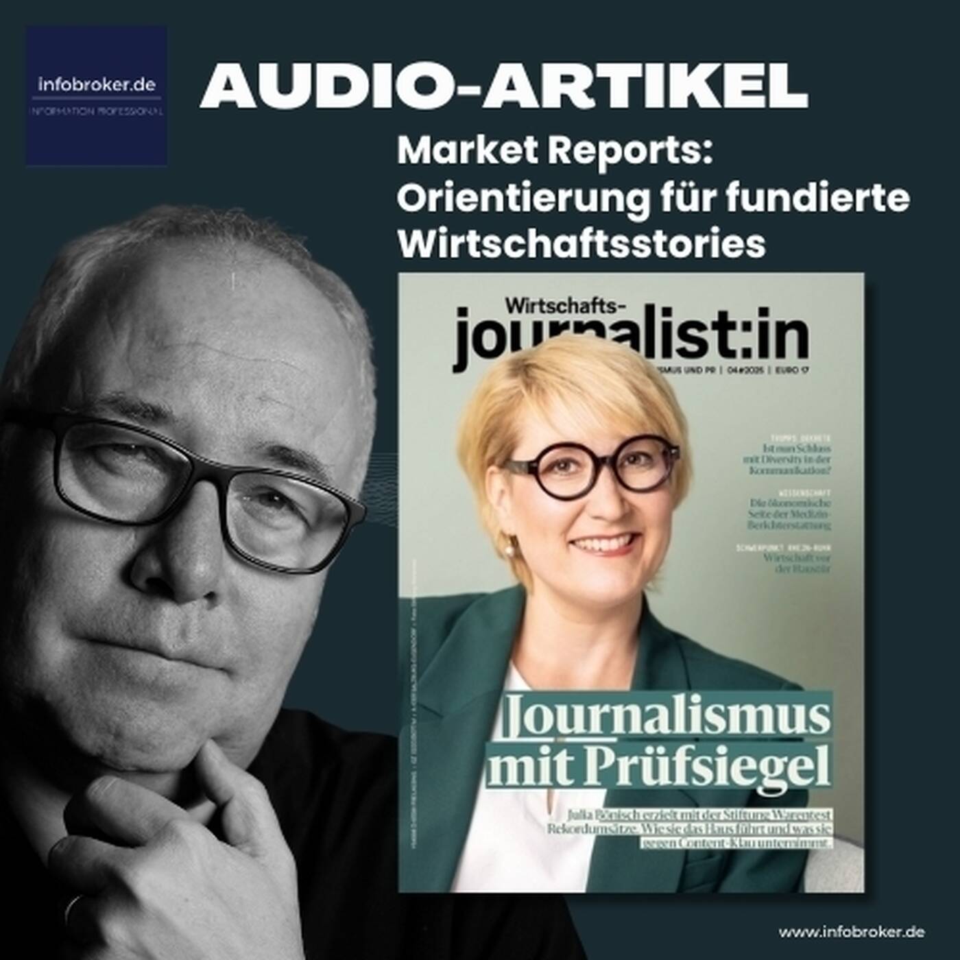 Market Reports: Orientierung für fundierte Wirtschaftsstories - Wirtschaftsjournalist 2025#04 episode artwork