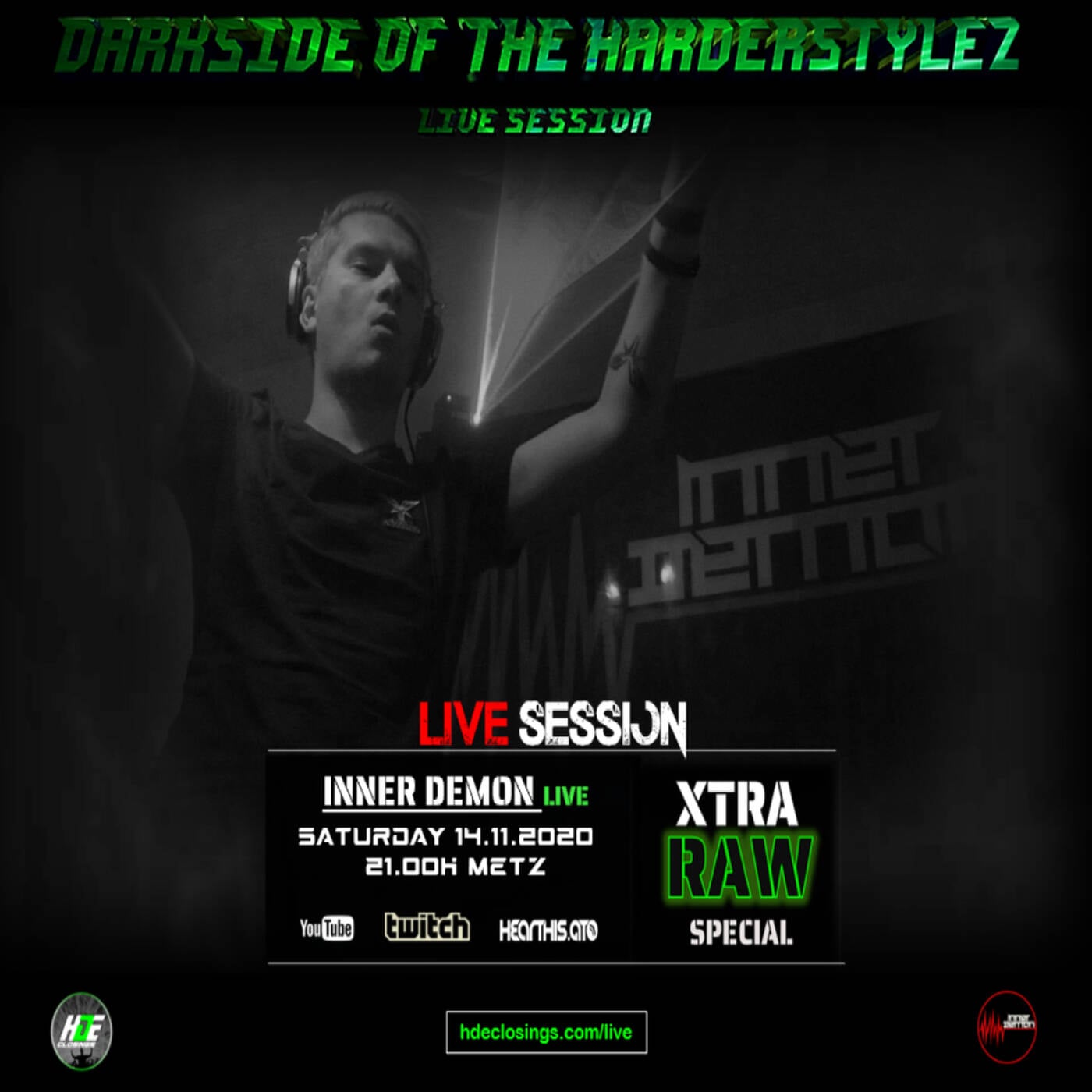 Darkside of the Harderstylez - Live Session\'s