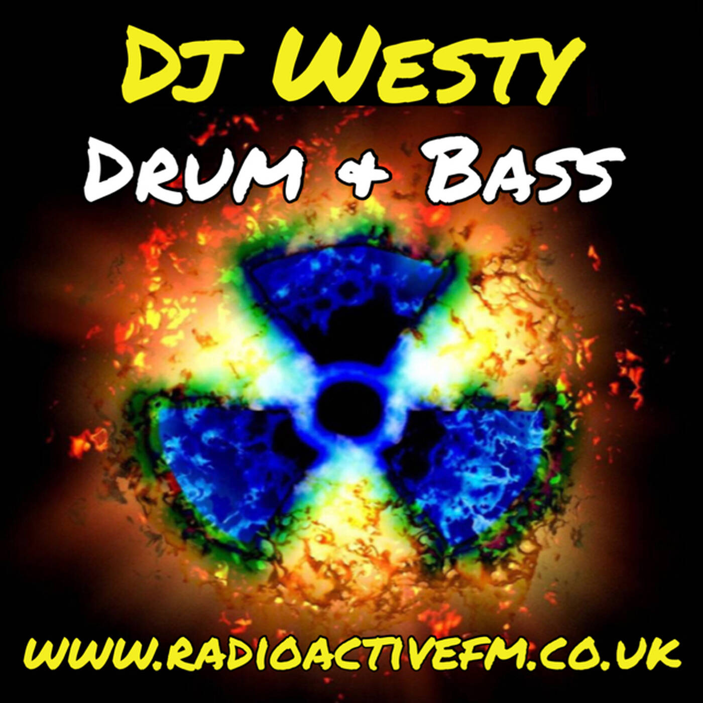 DJ Westy - RadioactiveFM - Drum n Bass special - Dark & Dirty Saturday Shizzle episode artwork