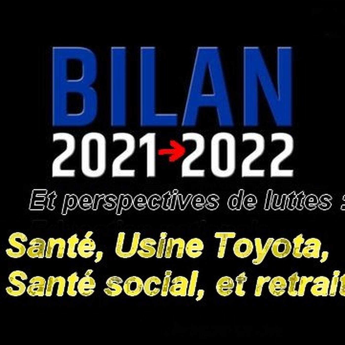 On_passe_au_rouge_17-01-2022_19h00 bilan 2021 vol 2 : Santé, Usine Toyota,  Santé social, et retraités episode artwork