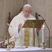 13 Aprile 2020 a casa Santa Marta by Cerco il Tuo volto