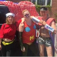 2018 Hudson Pride Parade "Rodney Super Gay" And Hillbilly House by Hillbilly House