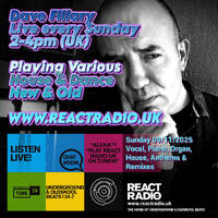 React Radio Show 09-11-2025 (Various, Vocal, Piano, Organ, House Anthems &amp; Remixes) by dave fillary