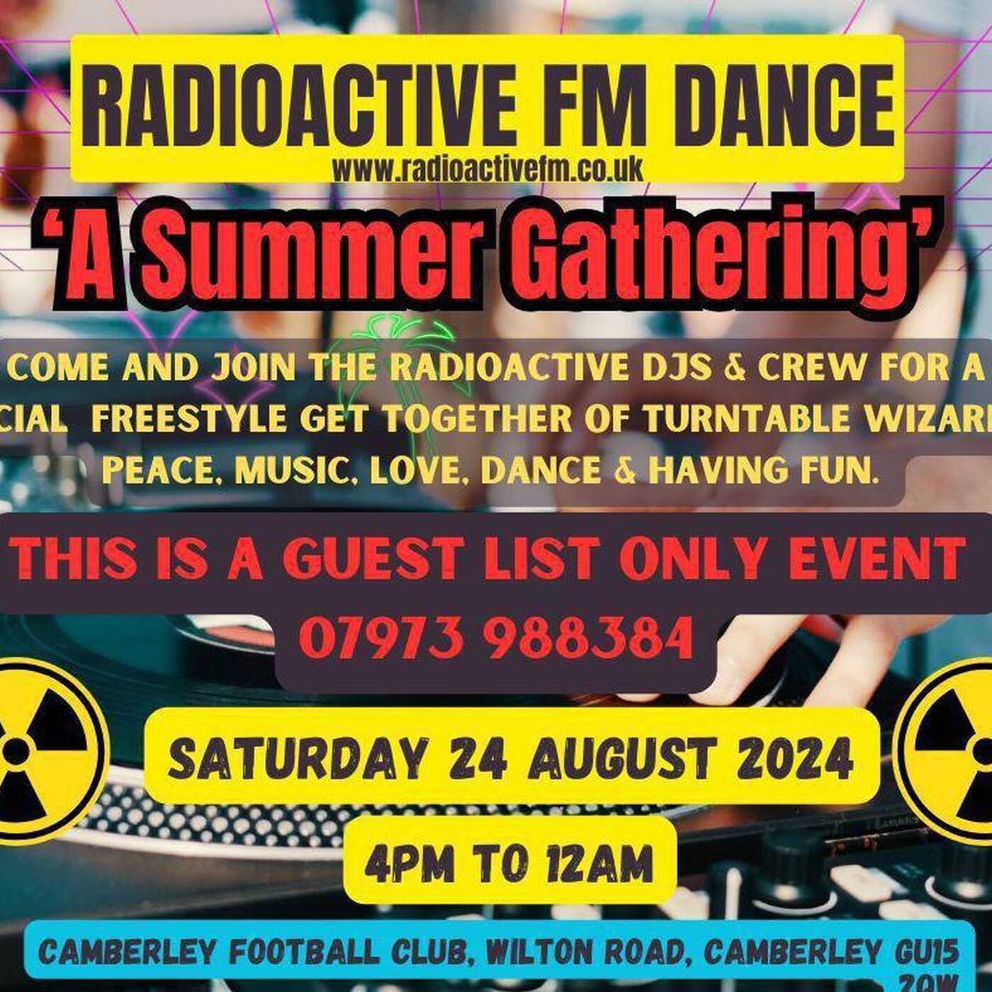 Radioactive Summer Party - Aug'24 episode artwork