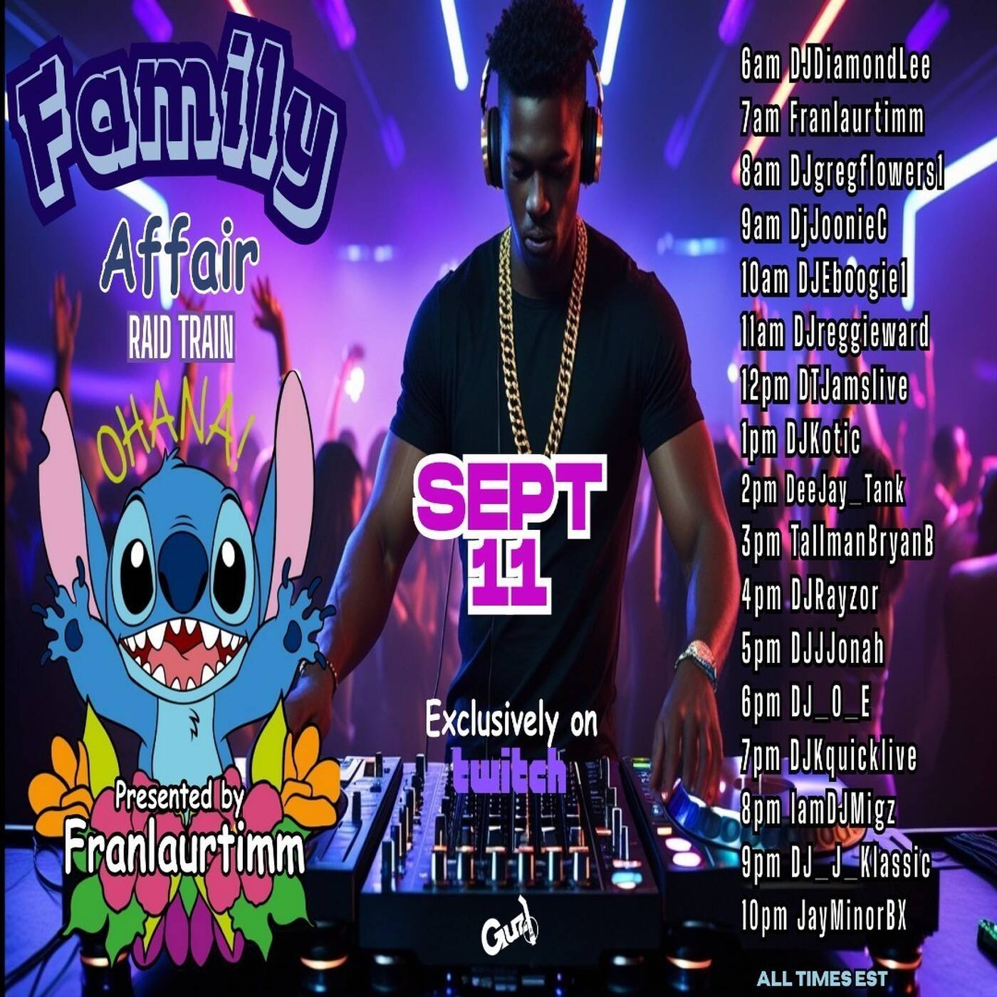 FAMILYAFFAIRRAIDTRAINHosted By @franlaurtimm 7-8PMEST‼️(SEP 11, 2025) episode artwork
