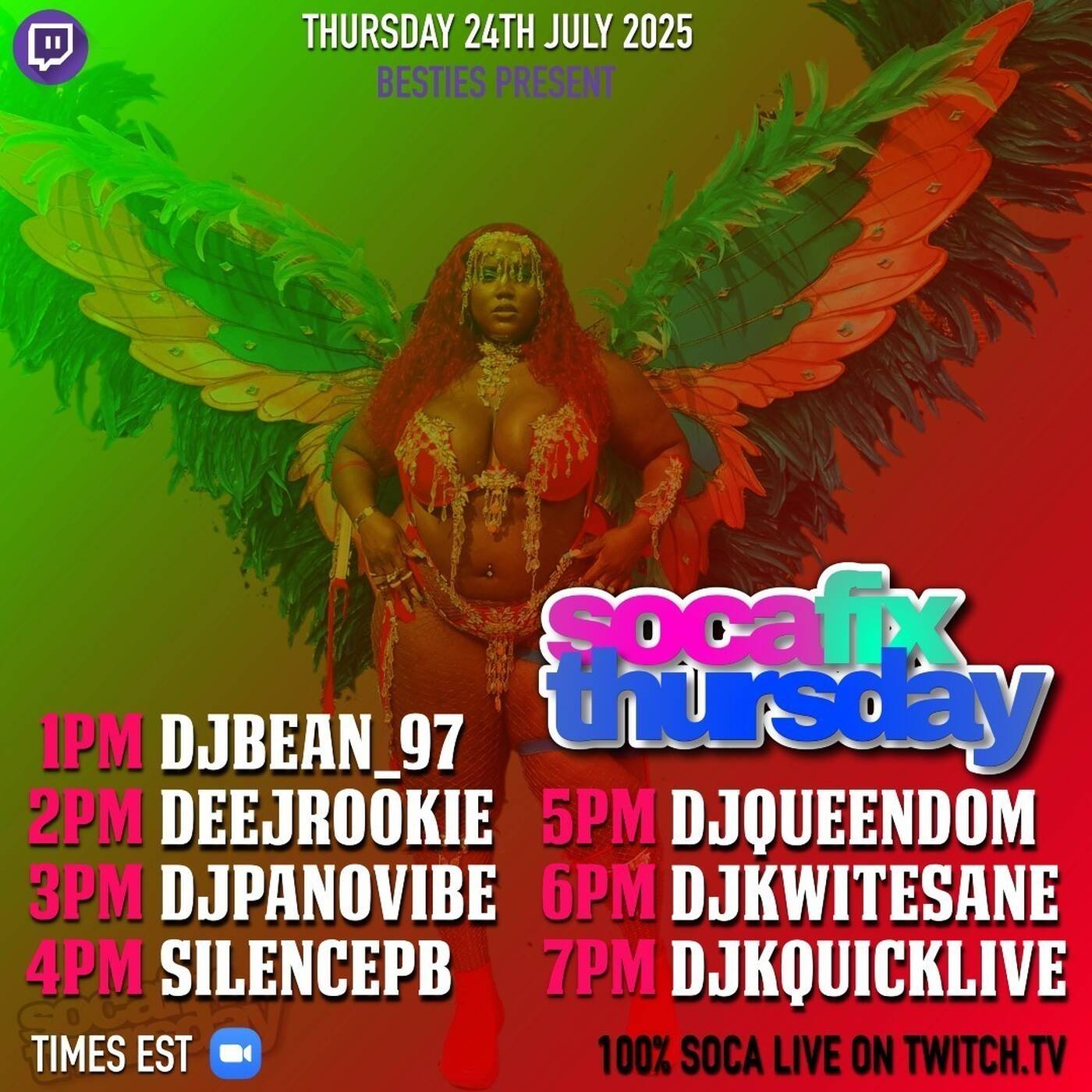 SOCAFIXTHURSDAYRAIDTRAINHAPPYBDAY @agony711 Hosted By The BESTIES 7-8PMEST‼️(JULY 24, 2025) episode artwork