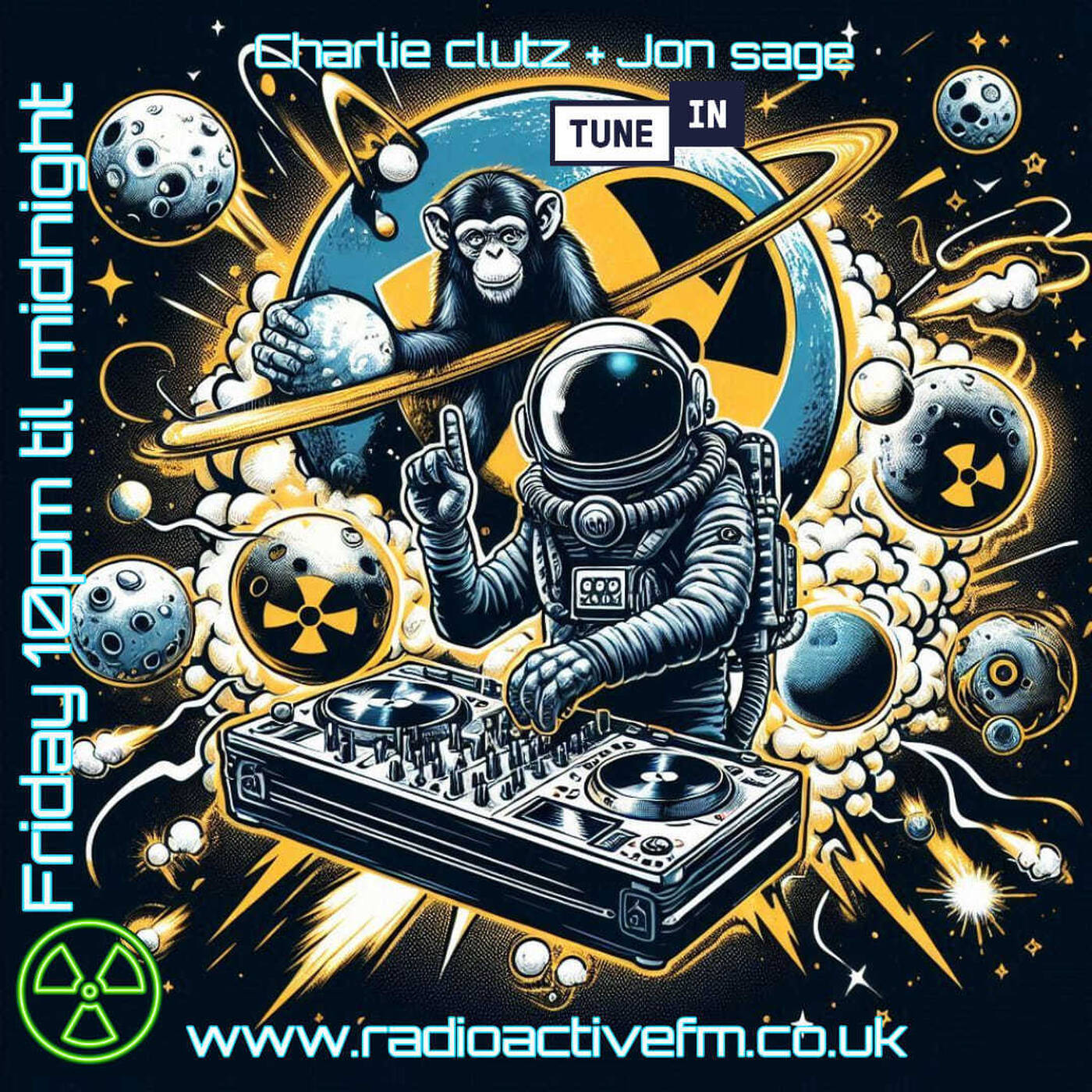 charlie clutz + jon sage B2B 31-08-24 breaks and DnB episode artwork