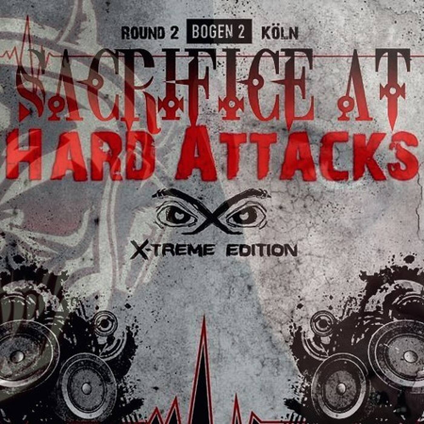 DJ Sacrifice at Hard Attacks 25.04.2014 Bogen 2 Köln