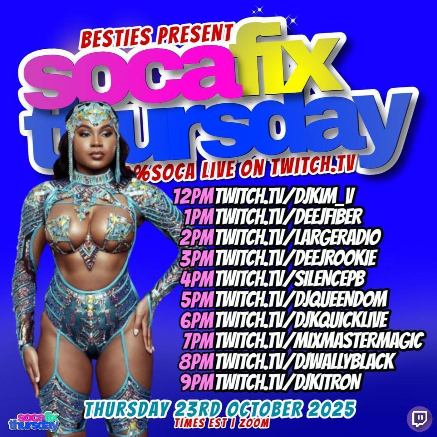 SOCAFIXTHURSDAYRAIDTRAIN Hosted By BESTIE 6-7PMEST‼️(OCT 23, 2025) episode artwork