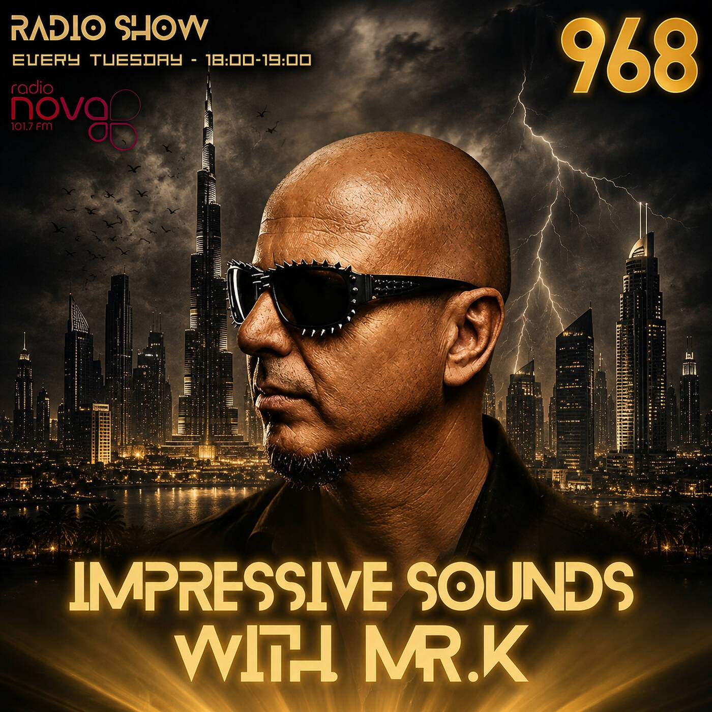 Mr.K Impressive Sounds Radio Nova Vol.968 (25.08.2026) episode artwork