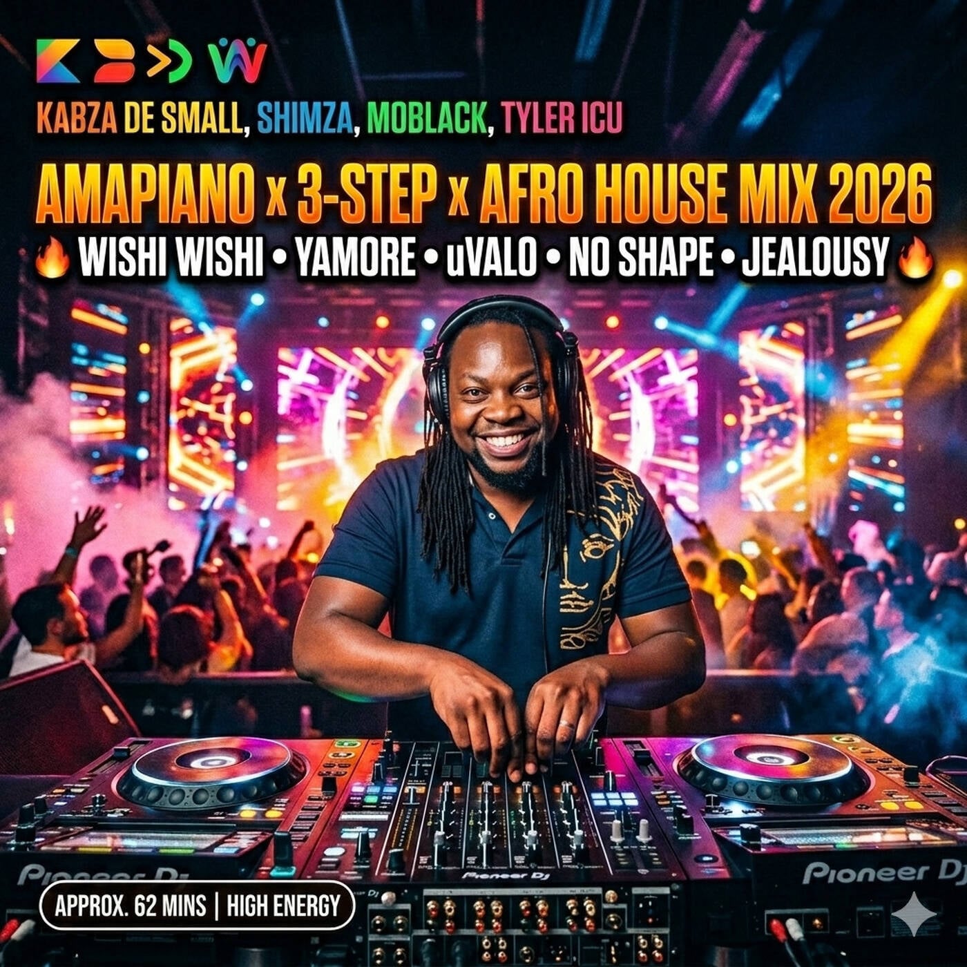 Play AFRO HOUSE, 3-STEP & AMAPIANO MIX 2026 By DJ Katt | The Ultimate Fusion Mix (Wishi Wishi, Yamore, uValo)
